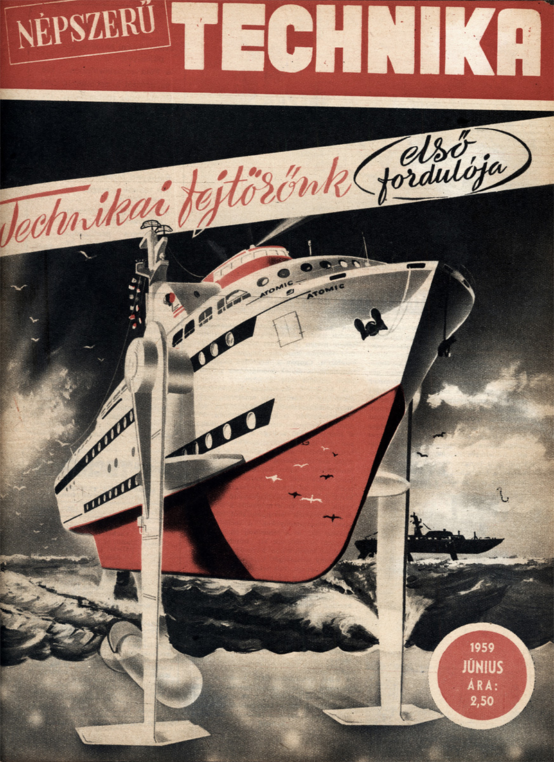 Illustration for article titled La increíble evolución en el tiempo de los barcos hidroala